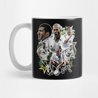 Zinedine Zidane Vintage Mug